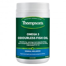 THOMPSON'S 汤普森 OMEGA-3 ODOURLESS FISH Oil无腥鱼油胶囊 400粒